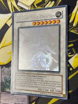 Power Toul Dragon RGBT-EN042 1st Edition Ghost Rare YuGiOh Card English - Image 2