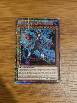Yugioh! K9-17 Izuna *STARLIGHT RARE* Justice Hunters JUSH-EN031 - Image 3
