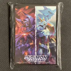 Digimon Card Tamer Goods Set 2 Battle Of Omega Omegamon Sleeves 60 Pcs Japan - Image 1