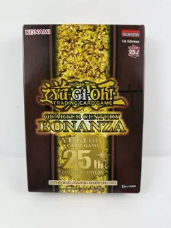 Yu-GI-Oh Quarter Century BONANZA Box Trading Card Game TCG - NEW Factory SEALED - Image 1