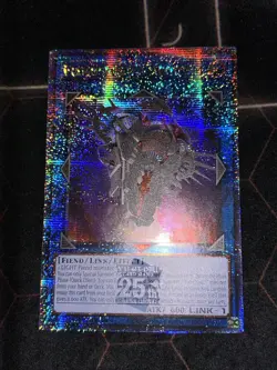 Yugioh Fiendsmith's Requiem INFO-EN046 Quarter Century Rare 1st Ed NM - Image 2