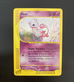 Pokemon Card Mew Holo 19/165 Expedition ENG inglese excellent EXC vintage - Image 1