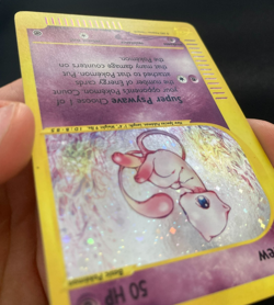 Pokemon Card Mew Holo 19/165 Expedition ENG inglese excellent EXC vintage - Image 4