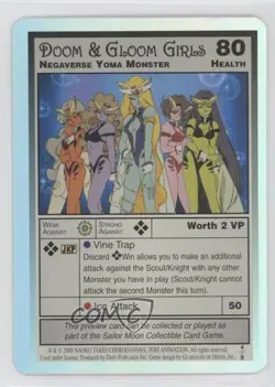 2000 Sailor Moon Collectible Card Game Promos Doom & Gloom Girls #4 ne4 - Image 1