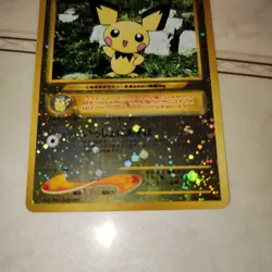 Pokemon TCG Pichu 040/000 Premium File 2nd Gen Promo LP - Image 3