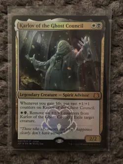 MTG Karlov of the Ghost Council Foil Promo Card Judge - Image 1