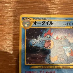 Pokemon TCG Feraligatr Premium File PROMO No.160 1st Gen 1996-1999 LP - Image 2