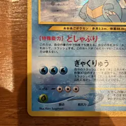 Pokemon TCG Feraligatr Premium File PROMO No.160 1st Gen 1996-1999 LP - Image 5