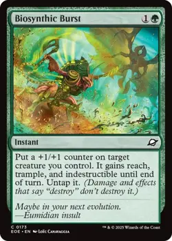 NM Biosynthic Burst, MTG, Edge of Eternities, Magic the Gathering, 173 - Image 1