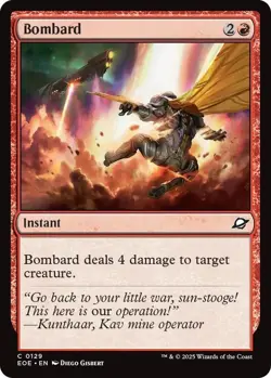 NM Bombard, MTG, Edge of Eternities, Magic the Gathering, 129 - Image 1