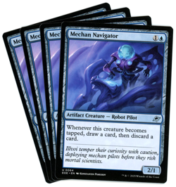 x4 Mechan Navigator - 0064 - Edge of Eternities - MTG - NM Ships Now - Image 1