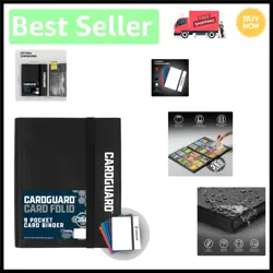 9 Pocket Pro-Folio Trading Card Binder - Perfect for Pokemon, MTG & Sports Cards - Image 1