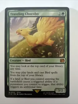 Travelling Chocobo - 210 - Magic: Final Fantasy MTG - Mythic - Regular - Image 1