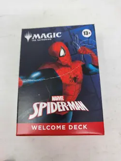 WHITE MTG Marvel Spiderman Welcome Deck - SDCC 2025 Magic The Gathering - Image 1