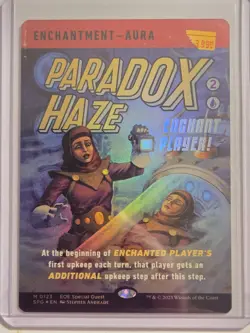 FOIL NM Paradox Haze (Showcase) Special Guests - 0123 - Edge of Eternities - MTG - Image 1
