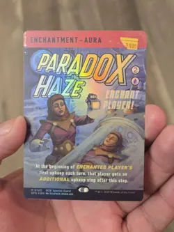 FOIL NM Paradox Haze (Showcase) Special Guests - 0123 - Edge of Eternities - MTG - Image 1