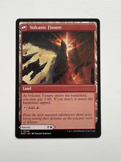 Sundering Eruption / Volcanic Fissure MTG Magic the Gathering Card NM Mint MH3 - Image 2