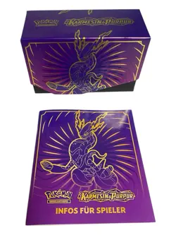 Pokemon Karmesin und Purpur Top Trainer Box OVP - Image 4