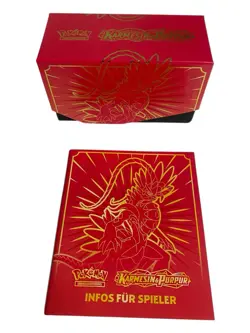 Pokemon Karmesin und Purpur Top Trainer Box in OVP - Image 1