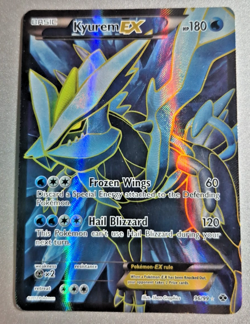 Pokemon Card Kyurem EX Full Art Ultra Rare (96/99) BW Next Destinies MP Moderate - Image 1