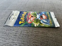CLASSIC! WOTC Sealed 1999 VINTAGE Pokemon BASE Set TCG Booster Pack. VENUSAUR! - Image 5
