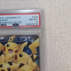 【NM-MT PSA8】Pokemon Card Pikachu 010/032 RR CP3 Japanese XY 2016 F/S - Image 4
