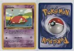 Slowpoke 1st Ed. Pokemon Team Rocket #67 2000 0q37 - Image 3