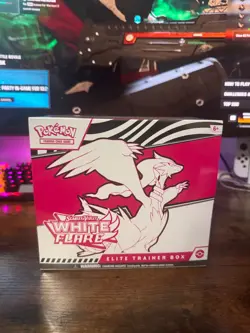 NEW Pokemon White Flare Elite Trainer Box SV10.5 ETB - Factory Sealed - Image 1