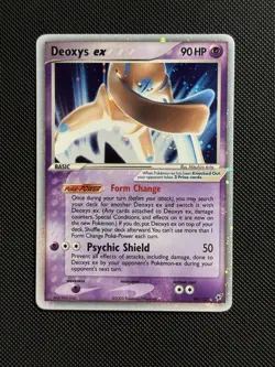 Deoxys ex (Defense Forme) 99/107 Deoxys Holo Rare Pokemon TCG Vintage Excellent - Image 1