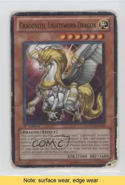 Gragonith Lightsworn Dragon 1st Ed. YuGiOh s Collide Structure Deck READ 01ic - Image 1