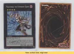 Maestroke the Symphony Djinn 1st Ed. YuGiOh Starter Deck 12: XYZ READ 01ic - Image 3