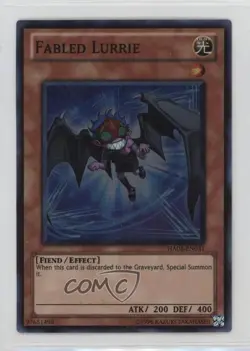 Fabled Lurrie Unlimited YuGiOh Hidden Arsenal 2 #HA02-EN031 2010 5u3 - Image 1