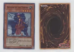 Invader of the Throne English North America YuGiOh Spell Ruler #SRL-026 2002 4ib - Image 3