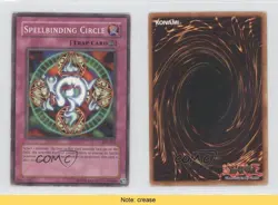 Spellbinding Circle Unlimited YuGiOh Starter Deck Yugi Evolution #SYE-045 0n8 - Image 3