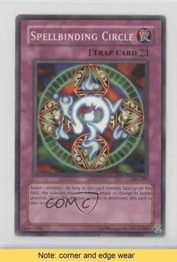 Spellbinding Circle Unlimited YuGiOh Starter Deck Yugi Evolution #SYE-045 0c6 - Image 1