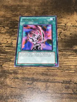 Yugioh - Primal Seed TU07-EN008 NM Unlimited Rare - Image 1