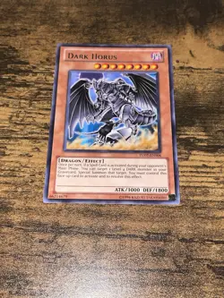 Yugioh - Dark Horus TU07-EN006 Unlimited Rare - LP - Image 1
