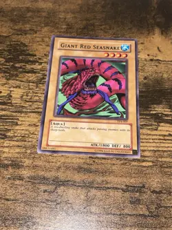 Yugioh Giant Red Seasnake TP4-007 Rare - VLP - Image 1