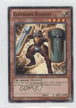 Ganbara Knight 1st Ed. YuGiOh Starter Deck 13 Super Starter: V for Victory 6k8 - Image 1