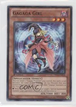 Gagaga Girl 1st Ed. YuGiOh Starter Deck 13 Super Starter: V for Victory 6k8 - Image 1