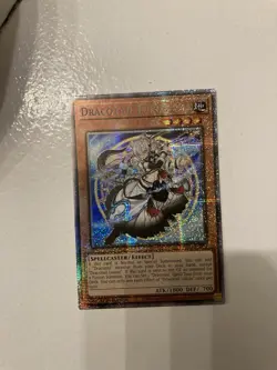 Yugioh! Dracotail Lukias *STARLIGHT RARE* Justice Hunters JUSH-EN001 - Image 1