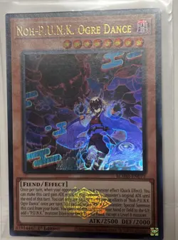 Noh-P.U.N.K. Ogre Dance 25th Anniversary Stamped Rare Card En 075 - Image 1