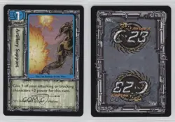 1998 Jim Lee's C-23 Collectible Card Game Artillery Support #119 0b5 - Image 3