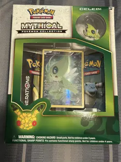 Pokemon TCG Mythical Celebi Card 20th Anniversary Edition - Image 1