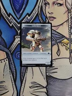 1x Construct Token - NM/M DMR Dominaria Remastered MTG Magic - Image 1