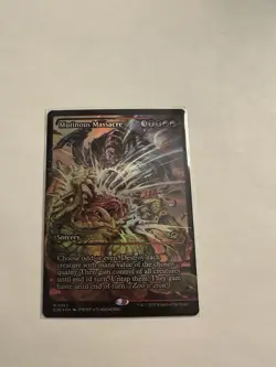 x1 Mutinous Massacre - Foil - Showcase M MTG Edge of Eternities M/NM, English - Image 1