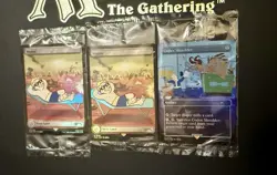 MTG Secret Lair Fallout Vault Boy Foil Wastes X2 and Codex Shredder Magic New - Image 1