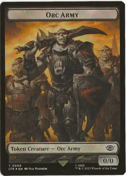 Orc Army Food T 06 MTG Lord of the Rings Middle Earth NM/M - Image 1