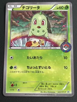 Pokemon TCG Chikorita Special Set Ho-Oh + Lugia PROMO 222/XY-P LP - Image 1