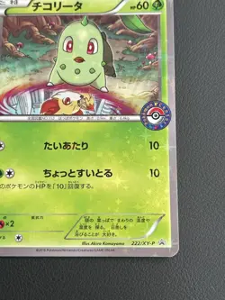 Pokemon TCG Chikorita Special Set Ho-Oh + Lugia PROMO 222/XY-P LP - Image 4